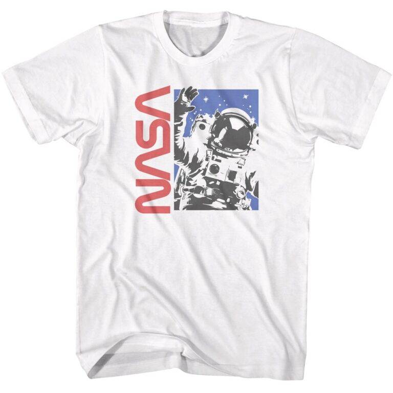 NASA Astronaut Wave Men’s T Shirt