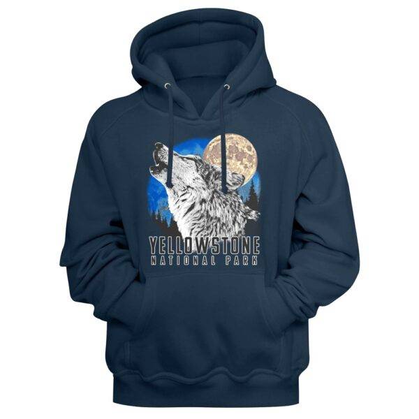 Yellowstone Howling Wolf Hoodie