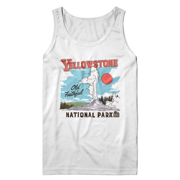 Yellowstone Old Faithful Men’s Tank