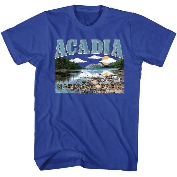 Acadia Park Jordan Pond Men’s T Shirt