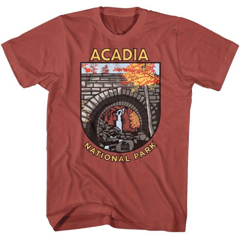 Acadia’s Carriage Road Men’s T Shirt