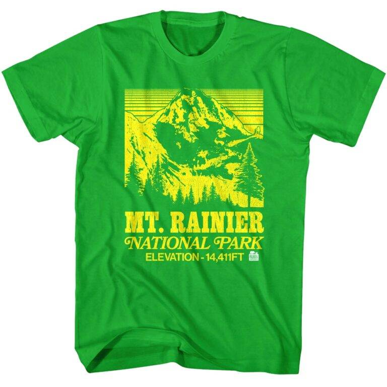 Mt Ranier Mountain Men’s T Shirt