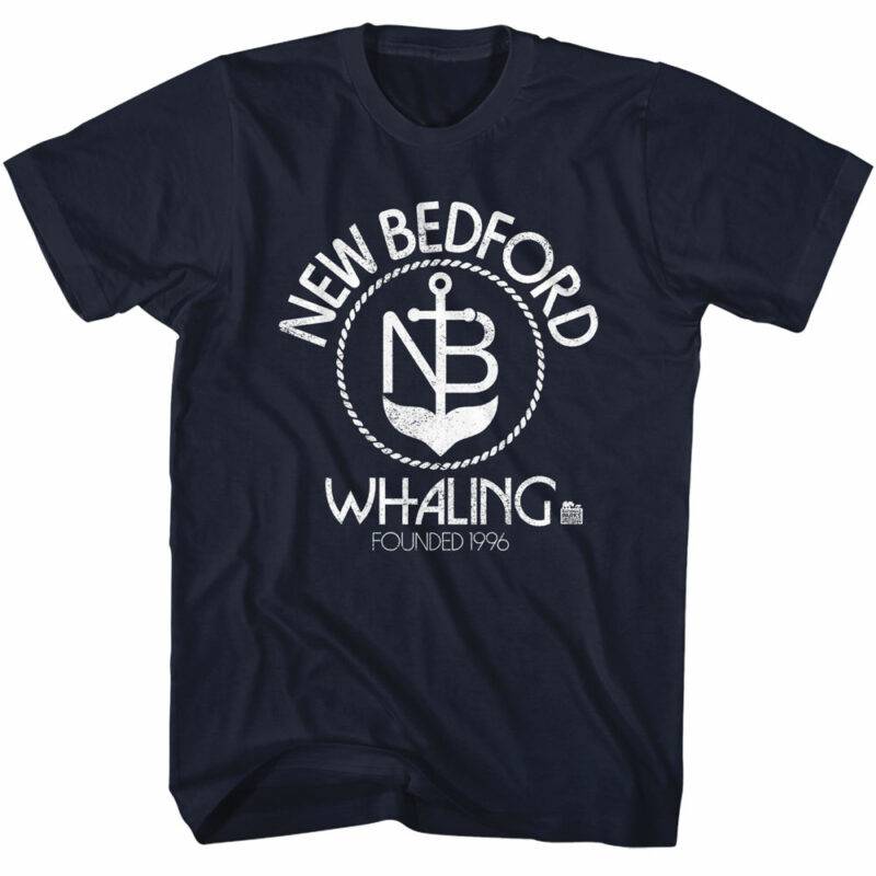 New Bedford Whaling Anchor Men’s T Shirt