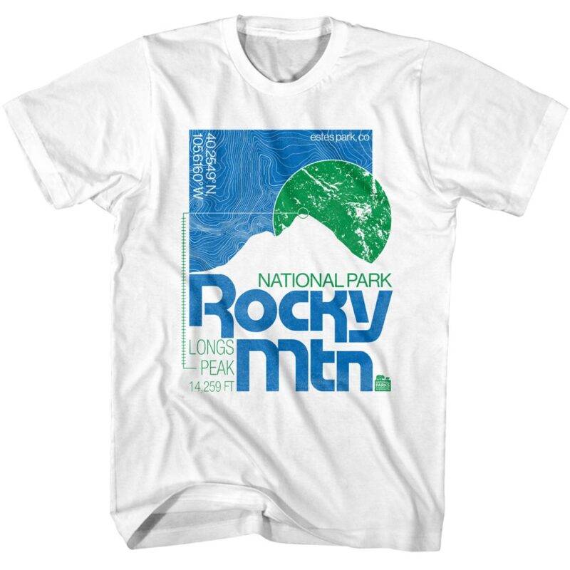 Rocky Mountain Longs Peak Expedition Men’s T Shirt