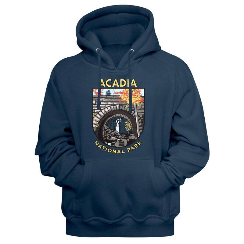 Acadia’s Carriage Road Bridges Hoodie