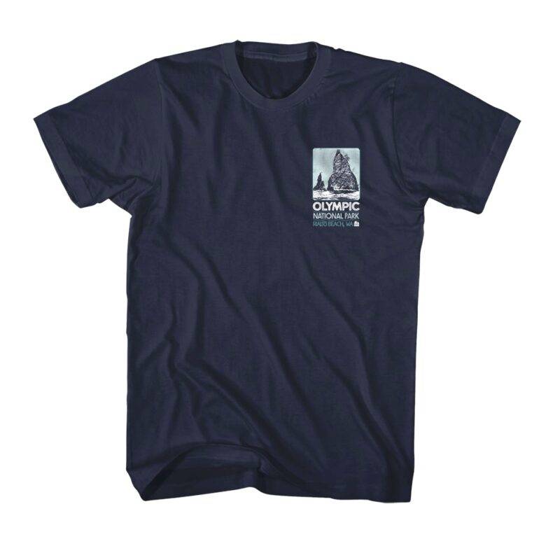 Olympic National Park Rialto Beach Men’s T Shirt