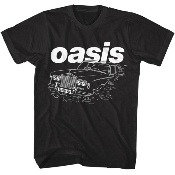 Oasis Be Here Now Rolls Royce Men’s T Shirt