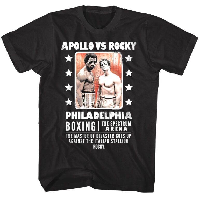 Rocky vs Apollo Philadelphia Boxing Men's T Shirt