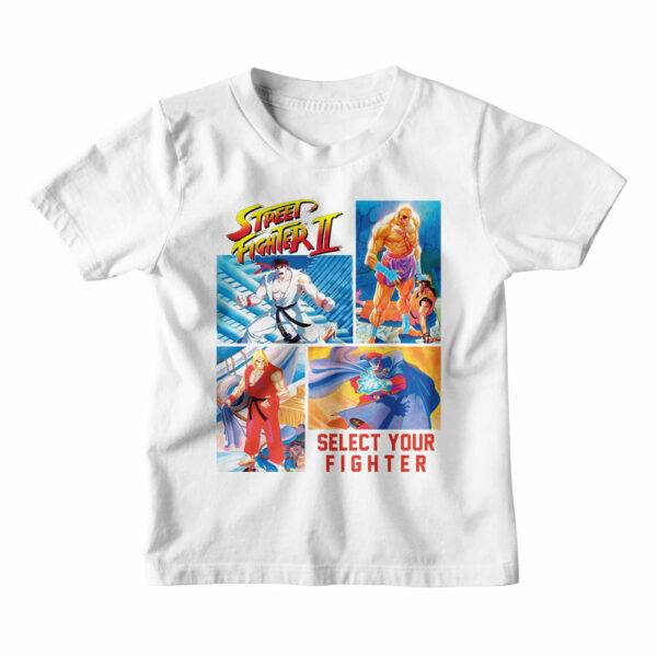 Street Fighter 2 Boss Fight Kids T Shirt