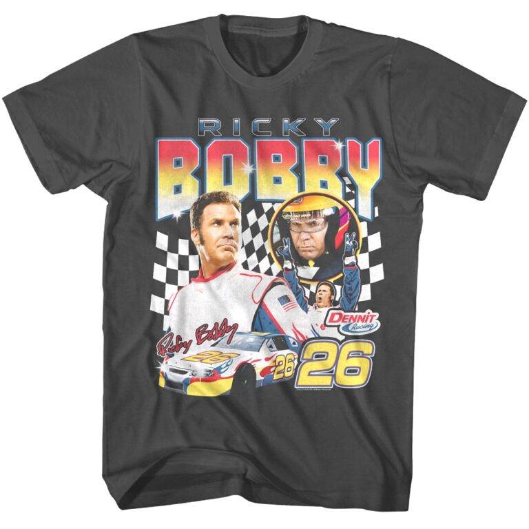 Talladega Nights Many Moods of Ricky Bobby Men’s T Shirt