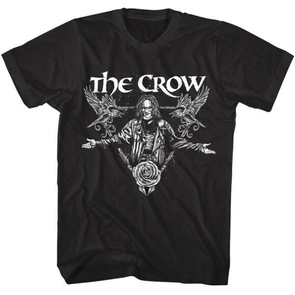 The Crow Eric Draven Dark Rose Men’s T Shirt