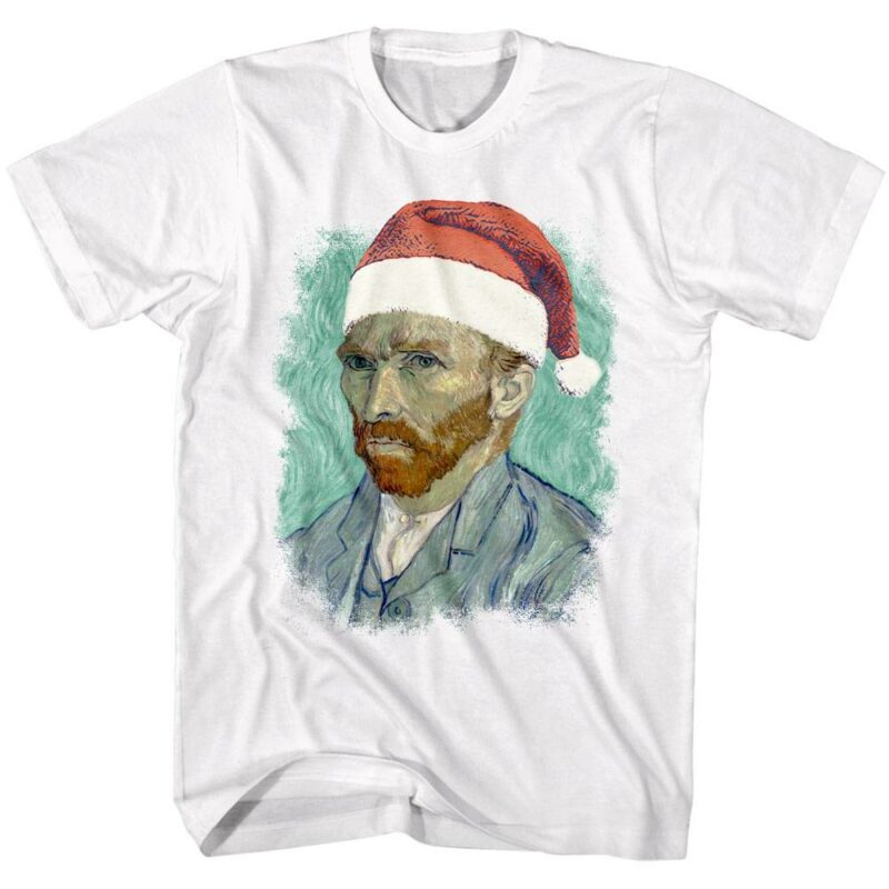 Vincent Van Gogh as Santa Men’s T Shirt