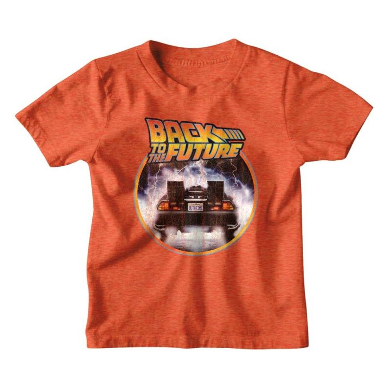 Back to The Future DMC DeLorean Kids T Shirt