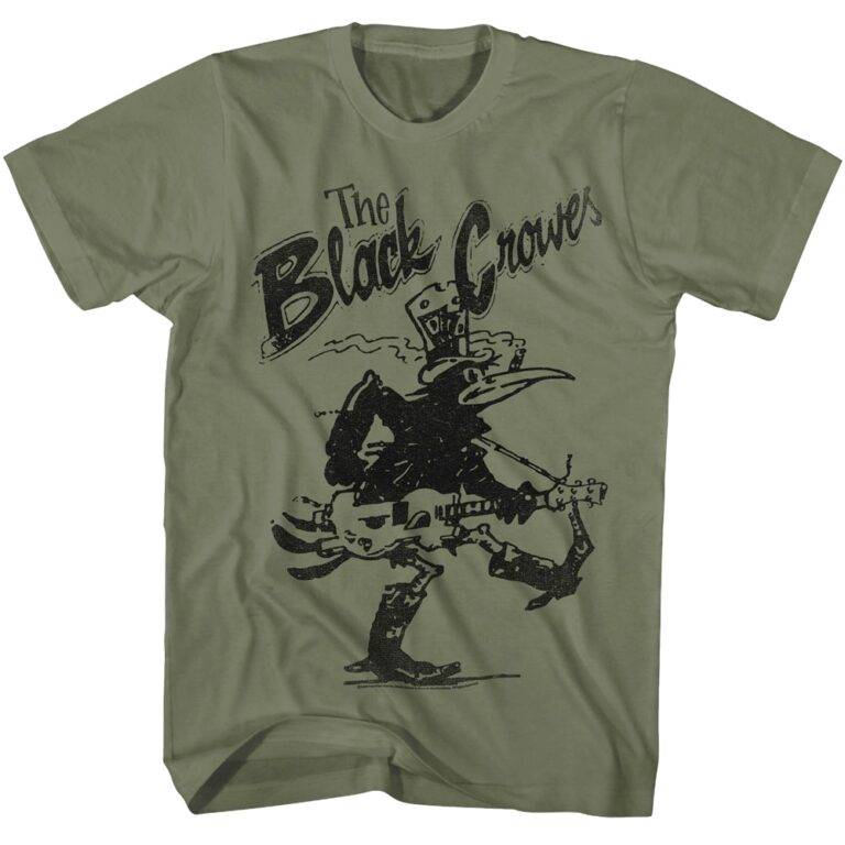 Black Crowes Smokin Guitar Men's T Shirt