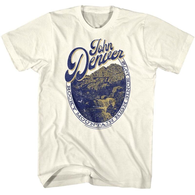 John Denver Rocky Mountain High since 72 Men’s T Shirt