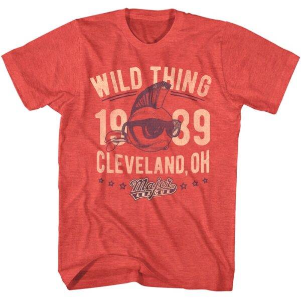 Major League Wild Thing Cleveland Ohio Men’s T Shirt