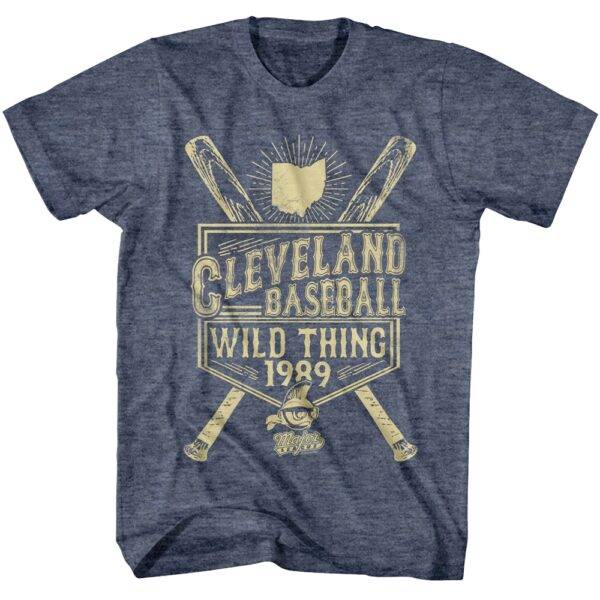 Major League Vintage Cleveland Baseball Men’s T Shirt