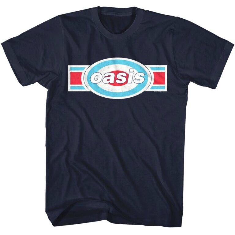 Oasis Britpop Logo Men’s T Shirt