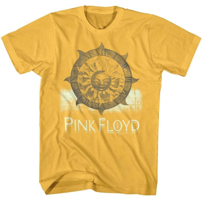 Pink Floyd Sun Clock Men’s T Shirt