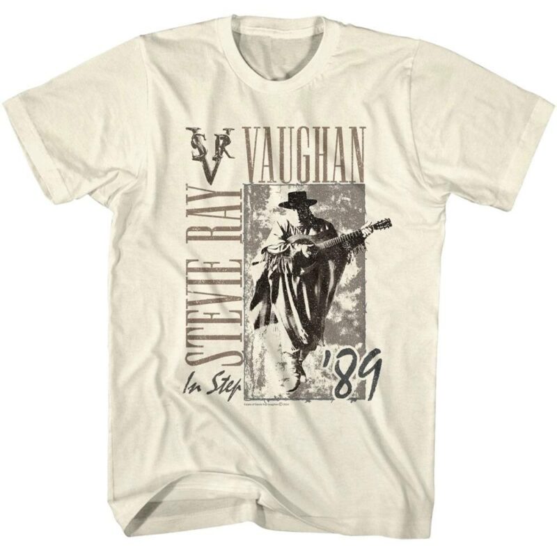 Stevie Ray Vaughan In Step 89 Men’s T Shirt