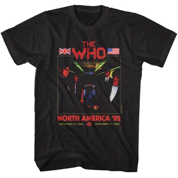 The Who It’s Hard North America ’82 Tour Men’s T Shirt