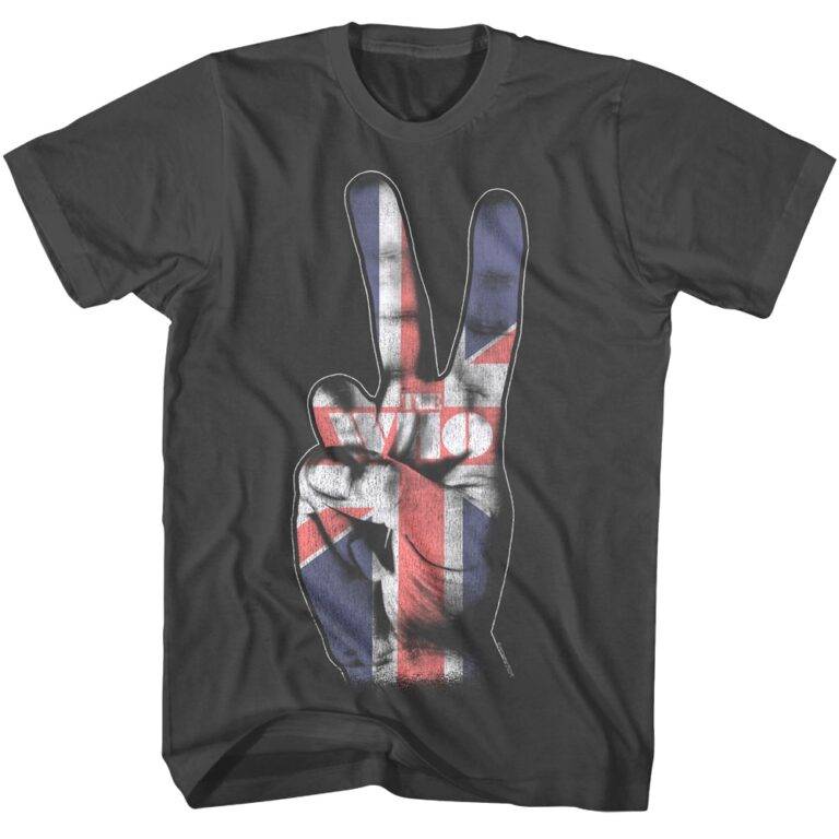 The Who British Peace Sign Men’s T Shirt