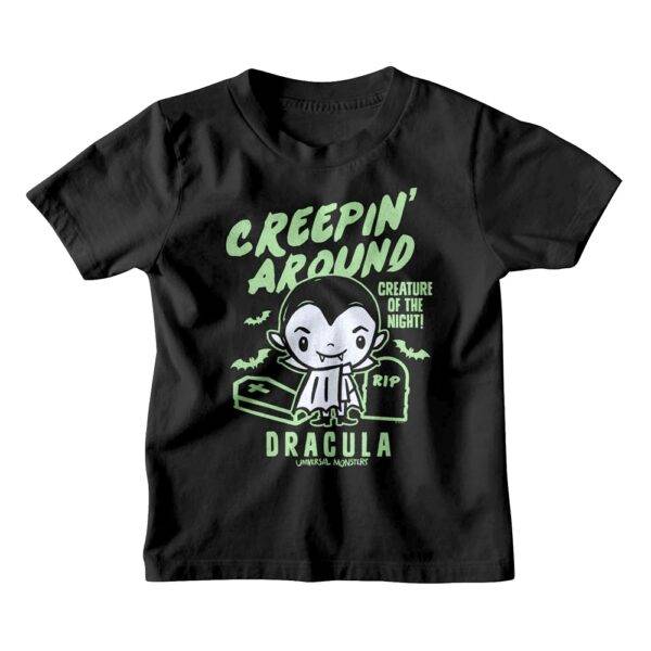 Universal Monsters Cute Dracula Kids T Shirt