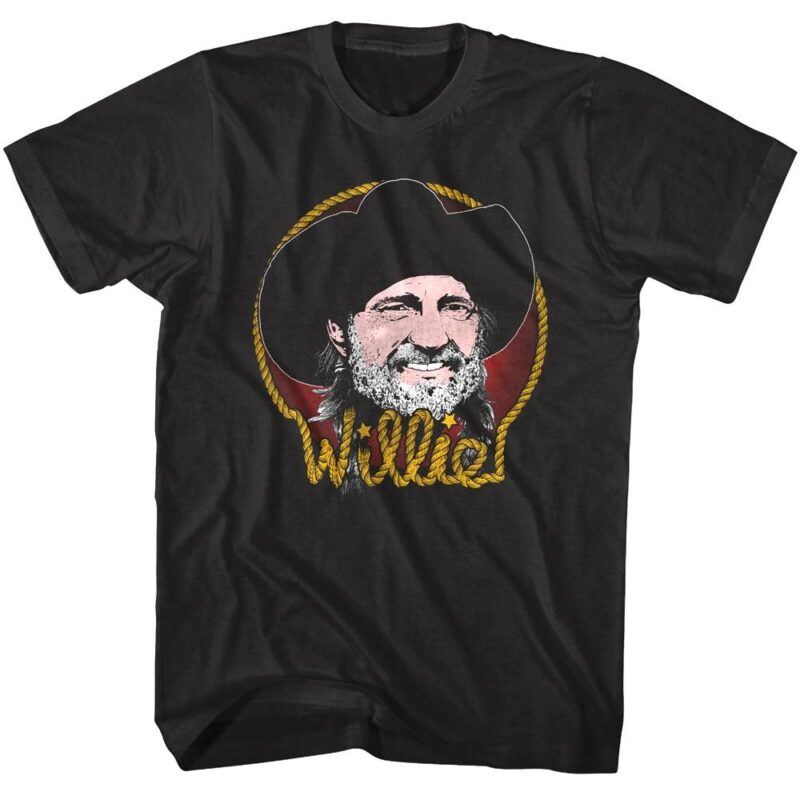 Willie Nelson Rope Lasso Men's T Shirt