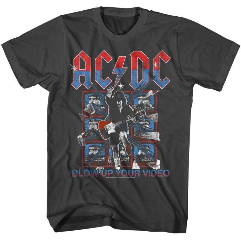 ACDC Blow Up Your Video 3D Men’s T Shirt