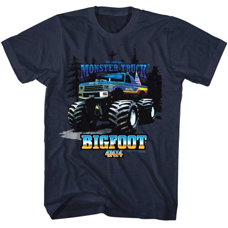 Bigfoot Monster Truck Forester Men’s T Shirt