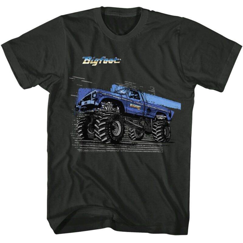 Bigfoot Monster Truck Zoom Men’s T Shirt