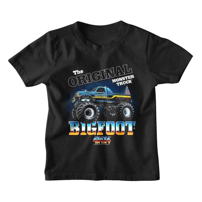 Bigfoot Original Monster Truck Kids T Shirt