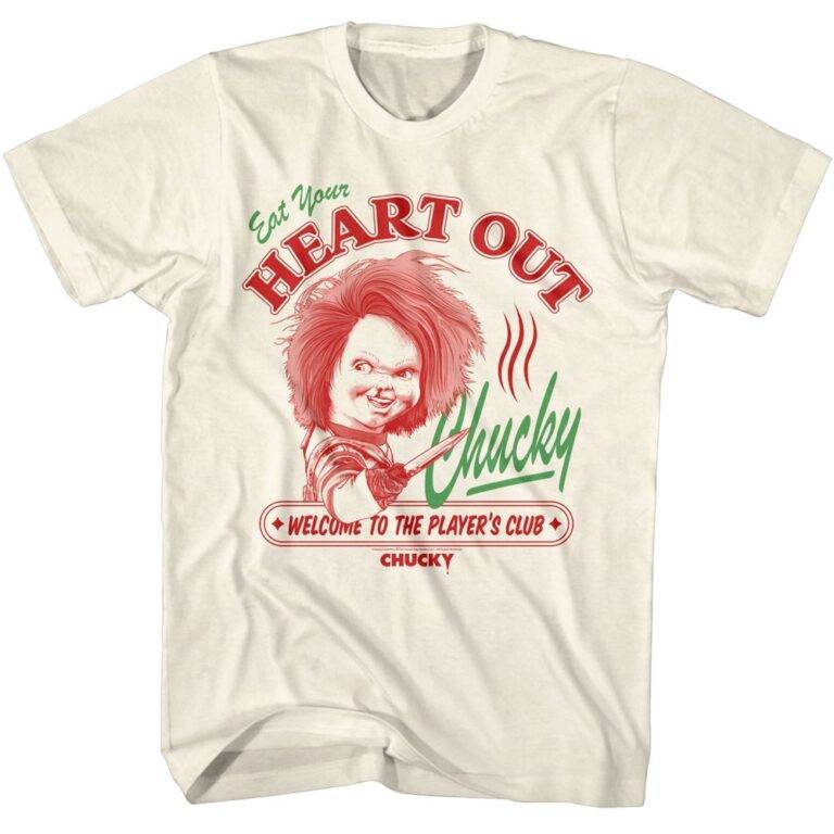 Chucky Eat Your Heart Out Men’s T Shirt