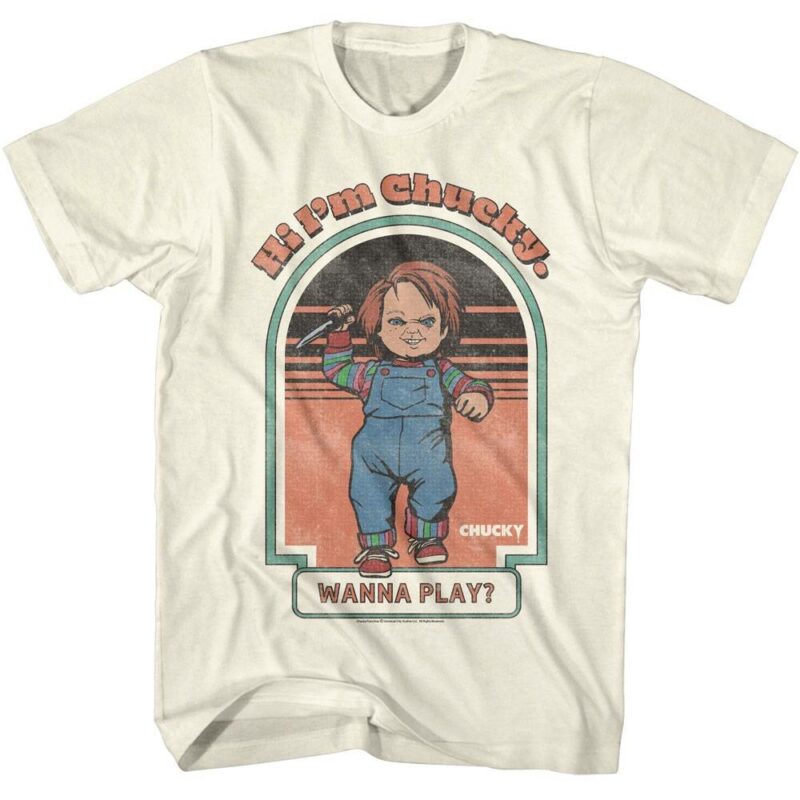 Chucky Hi Wanna Play Men’s T Shirt