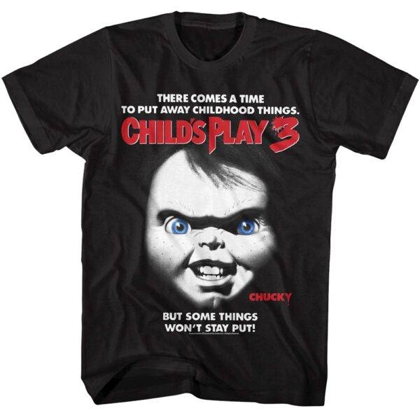 Child’s Play 3 Movie Poster Men’s T Shirt