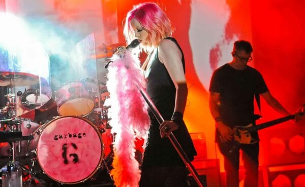 Garbage on stage