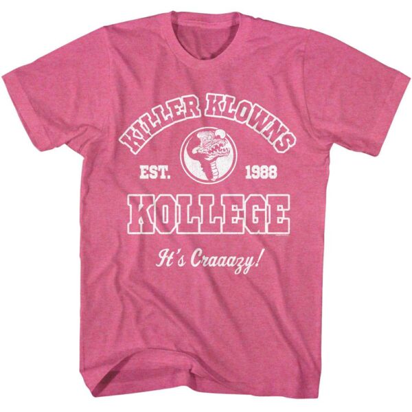 Killer Klowns Kollege It’s Craaazy Men’s T Shirt