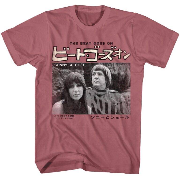 Sonny and Cher Japanese The Beat Goes On Men’s T Shirt