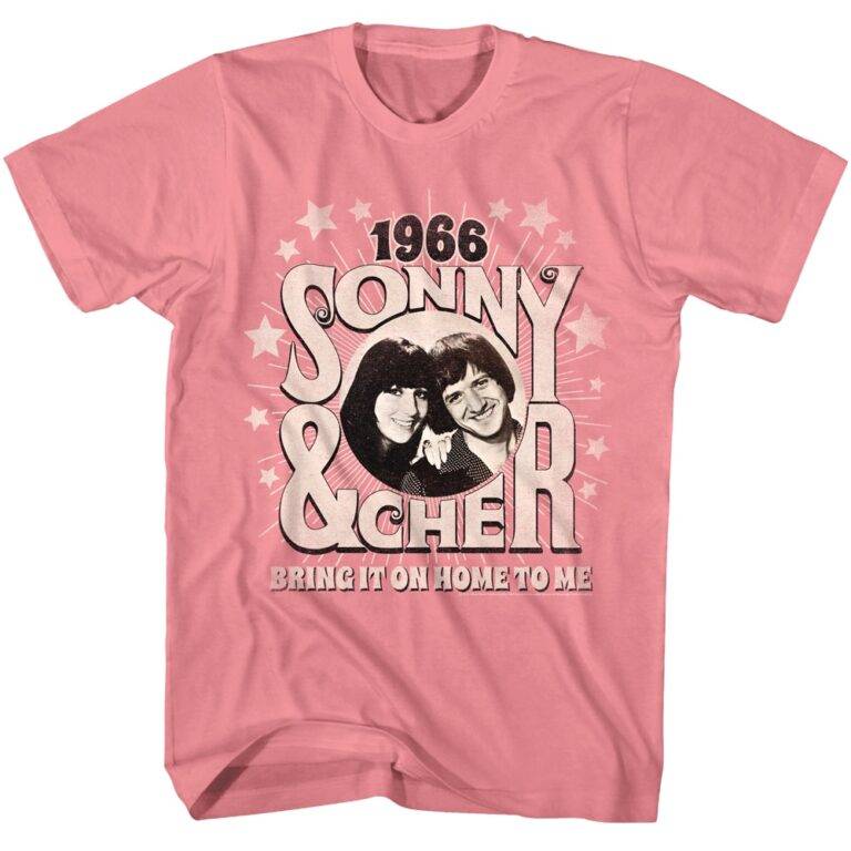 Sonny and Cher Bring It On Home To Me 1966 Men’s T Shirt