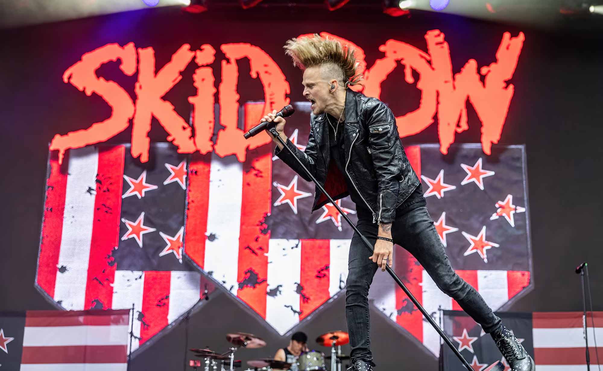 Skid Row on stage