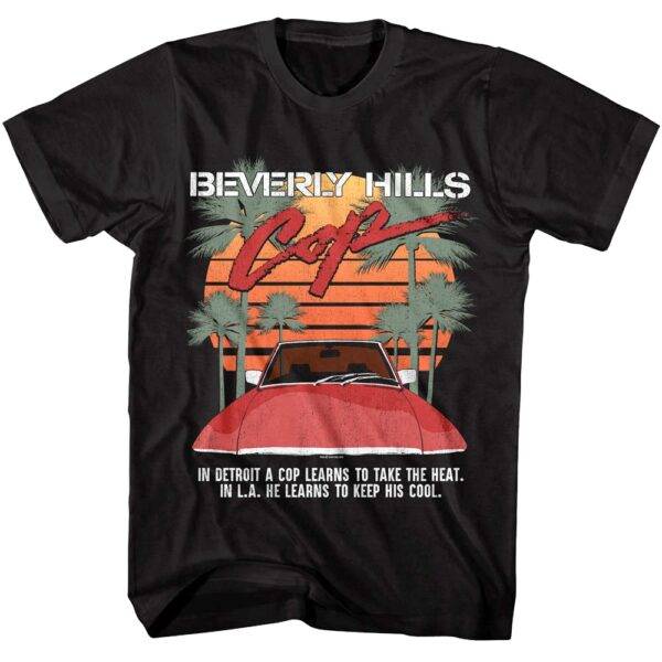 Beverly Hills Cop Cool LA Sunset Men’s T Shirt