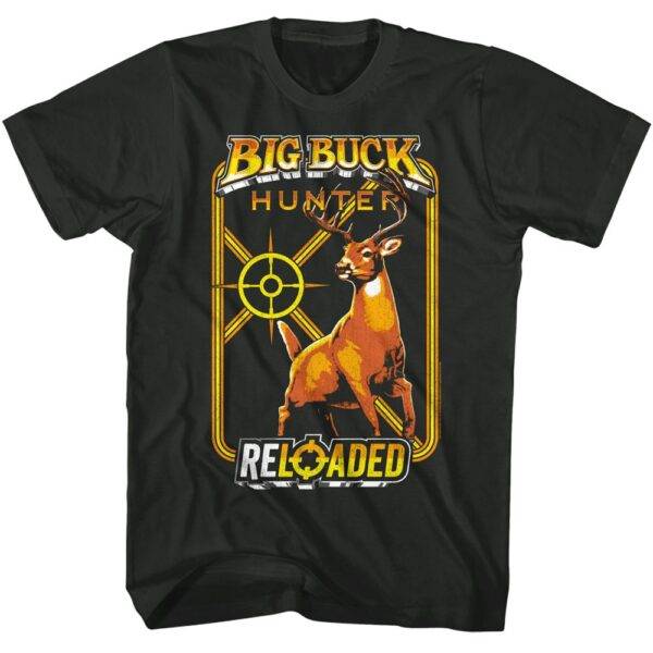 Big Buck Hunter Reloaded Arcade Men’s T Shirt