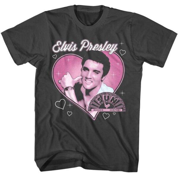 Elvis Presley Heart Throb Men’s T Shirt