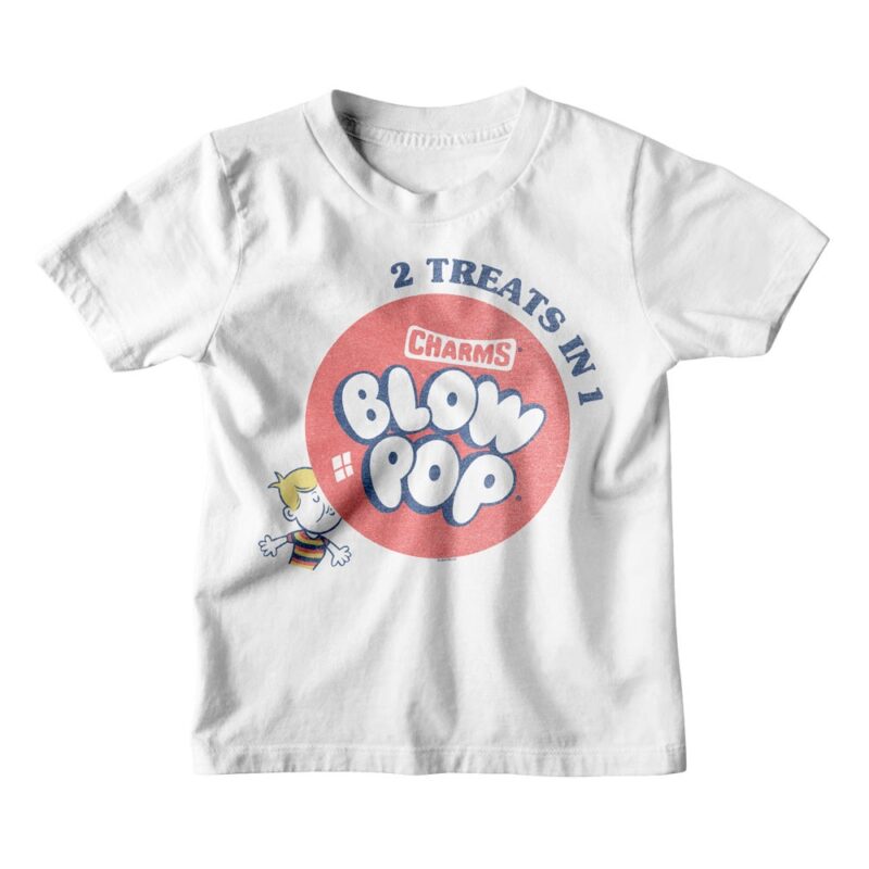 Charms Blow Pop 2 Treats in 1 Kids T Shirt