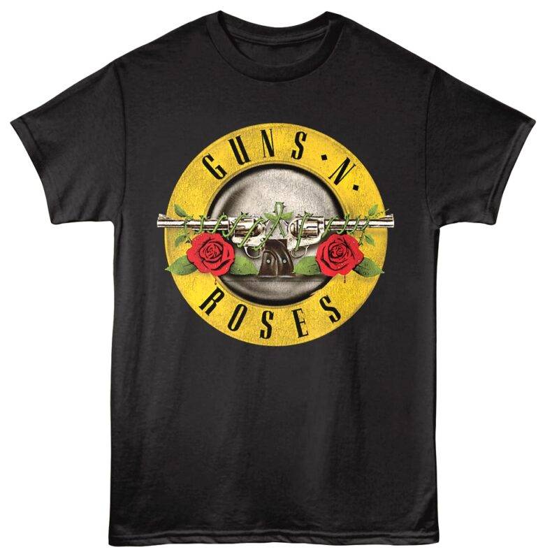 Guns N Roses Band Logo Men’s T Shirt