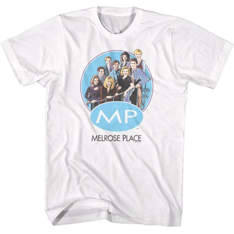 Melrose Place Cast Photo Men’s T Shirt