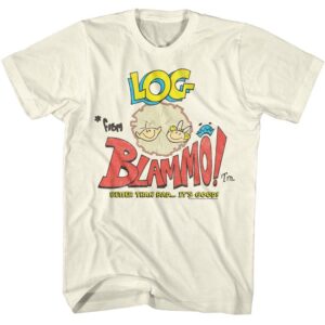 Ren and Stimpy Log from Blammo Ad Men’s T Shirt
