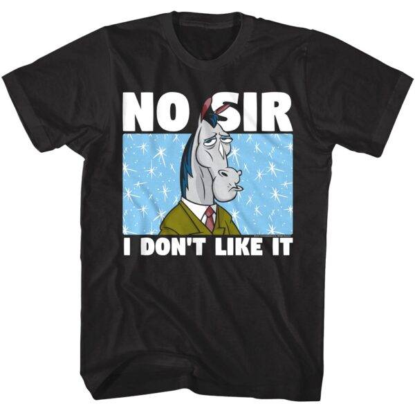 Ren and Stimpy No Sir Mr Horse Men’s T Shirt