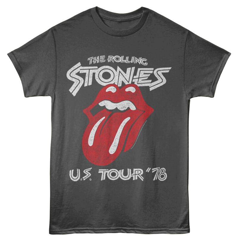 Rolling Stones Lips US Tour ’78 Men’s T Shirt