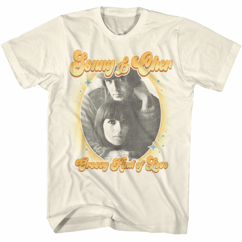 Sonny and Cher Groovy Kind of Love Men’s T Shirt